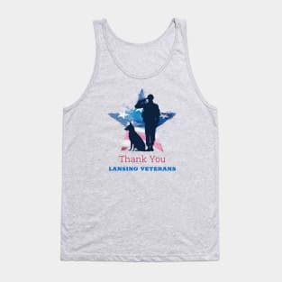 Thank You Lansing Veterans Tank Top